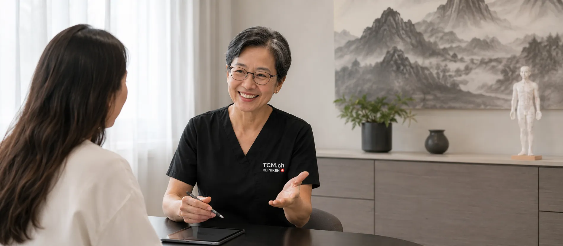 Persönliches Erstgespräch in einer TCM.ch-Klinik