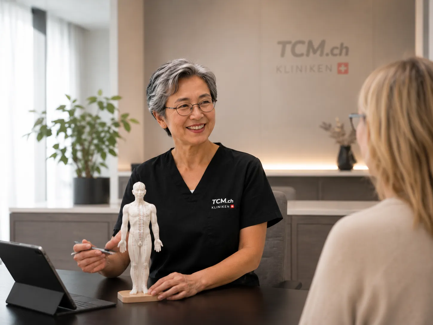 TCM.ch Beratungsgespräch in der Klinik
