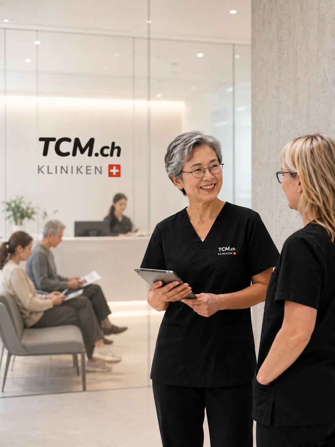 TCM.ch Behandlungsteam in der Klinik
